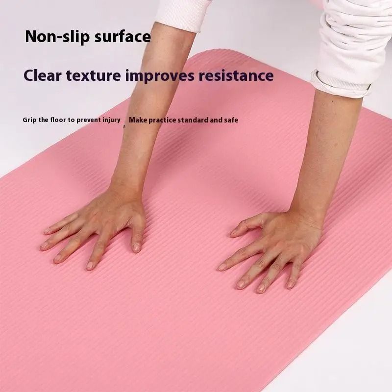 Anti-slip and Wear-Resistant Yoga Fitness Mat — by Seller — Sports & Outdoors — new product in South Africa