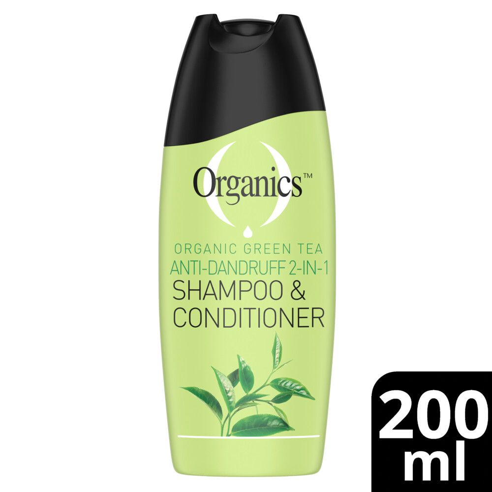 Organics Green Tea Anti Dandruff 2in1 Shampoo and Conditioner 200ml — by Seller — Beauty & Personal Care — new product in South Africa