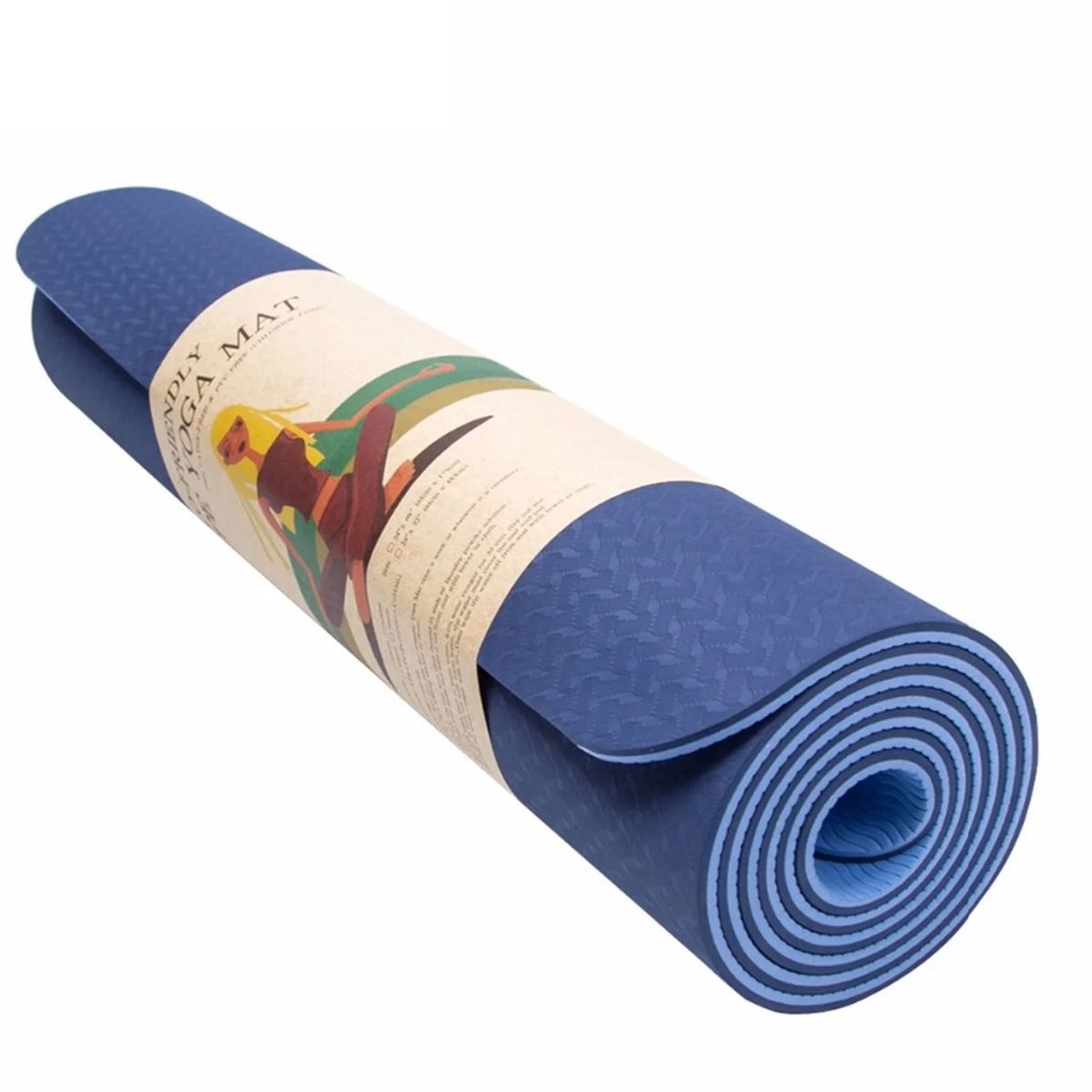 Yogi Eco-Friendly Non-Slip TPE Double Sided Yoga Mat - Gym Accessory — by Seller — Sports & Outdoors — new product in South Africa