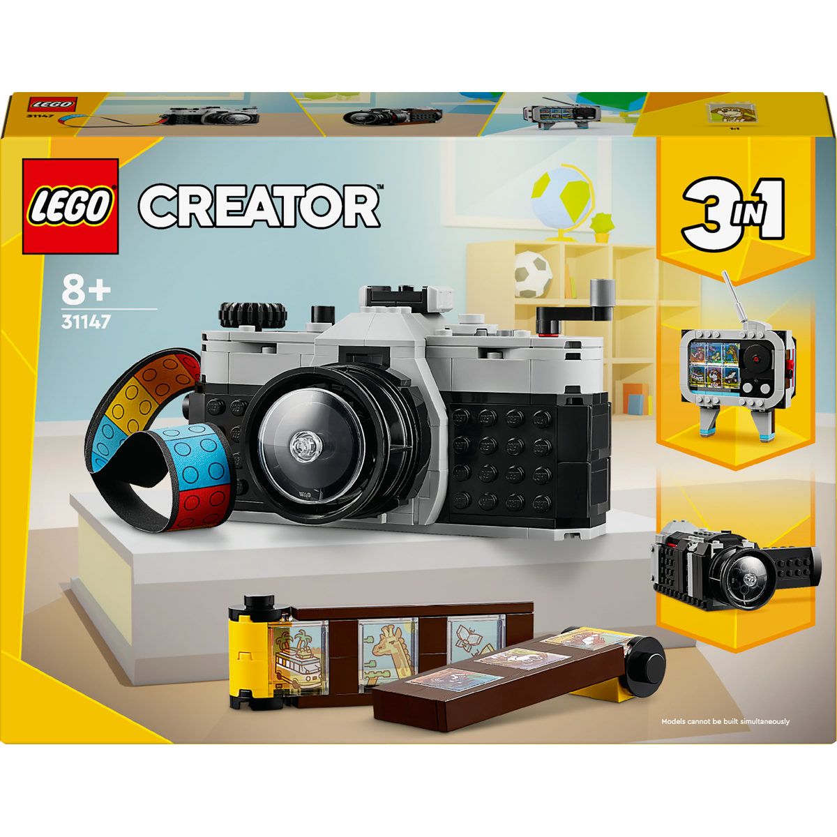 LEGO® Creator 3in1 Retro Camera 31147 Building Toy Set - 261 Pieces — by Seller — Toys & Games — new product in South Africa