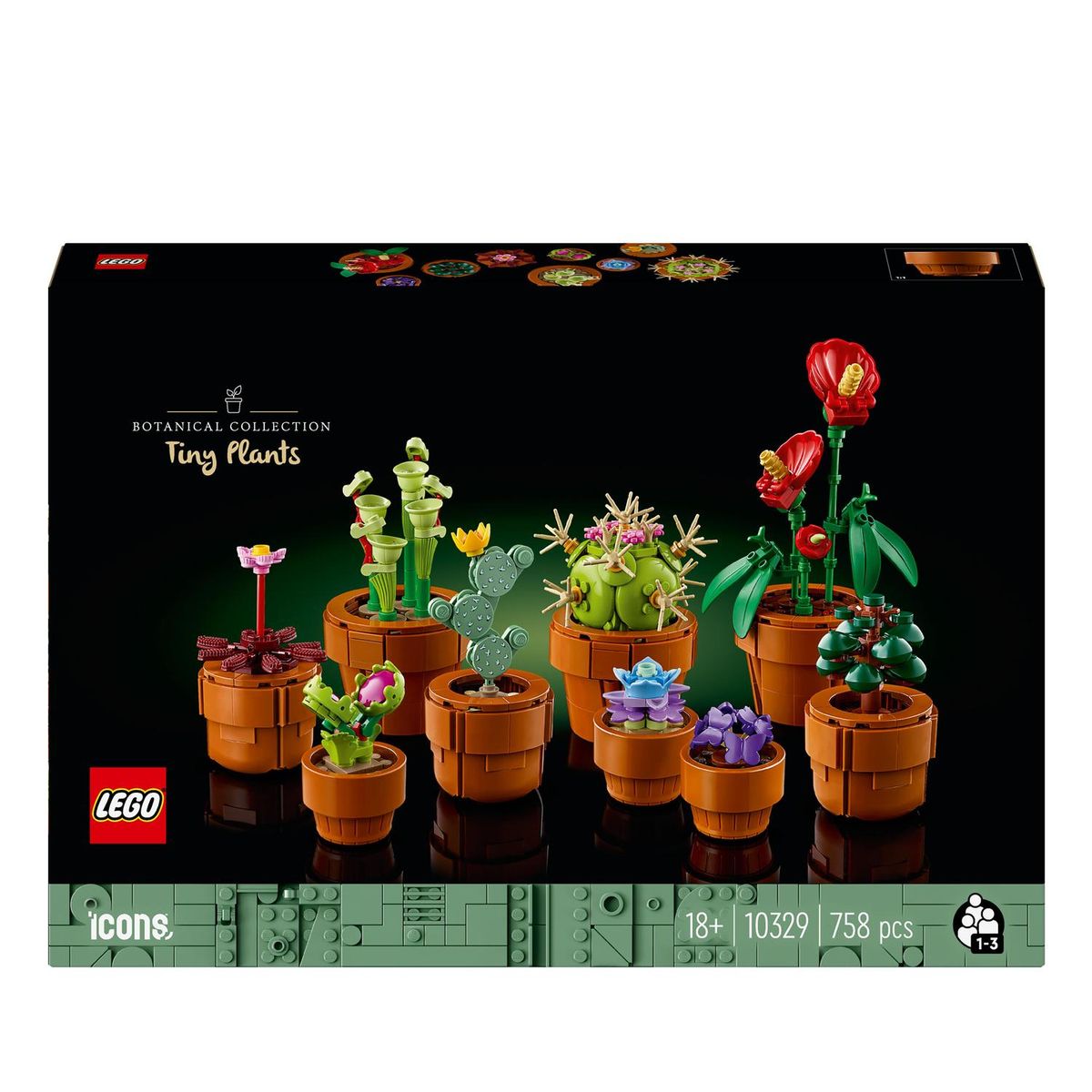 LEGO® Botanicals Tiny Plants 10329 Building Blocks (758 Pieces) — by Seller — Toys & Games — new product in South Africa
