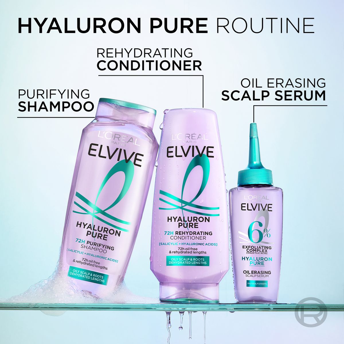 LOreal Elvive Hydra Pure 72H Shampoo for Dehydrated Lengths — by Seller — Beauty & Personal Care — new product in South Africa