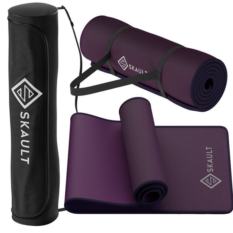 SKAULT - Premium Thick High Density, Anti-Tear 10mm Yoga Exercise — by Seller — Sports & Outdoors — new product in South Africa