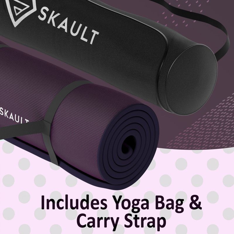 SKAULT - Premium Thick High Density, Anti-Tear 10mm Yoga Exercise — by Seller — Sports & Outdoors — new product in South Africa