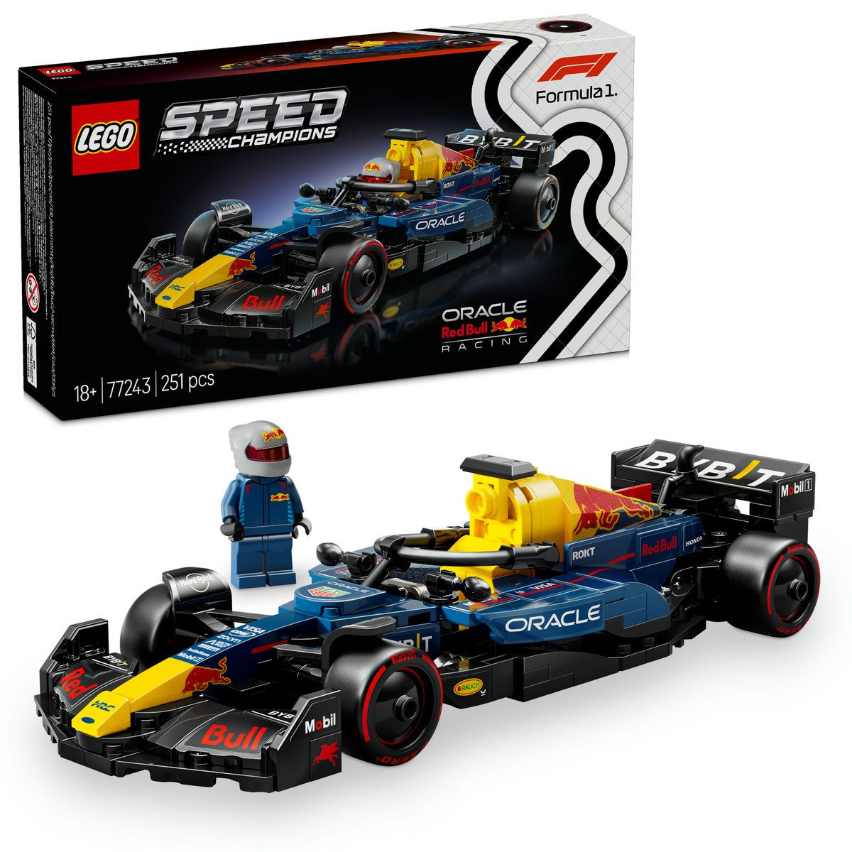 LEGO® Speed Champions Oracle Red Bull Racing RB20 F1® Race Car Vehicle Set 77243 — by Seller — Toys & Games — new product in South Africa