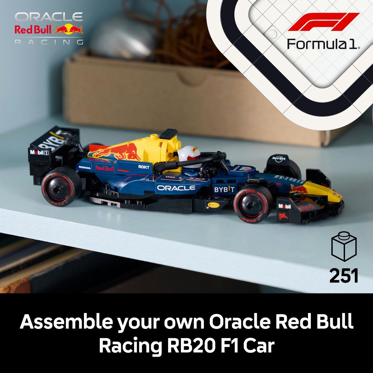 LEGO® Speed Champions Oracle Red Bull Racing RB20 F1® Race Car Vehicle Set 77243 — by Seller — Toys & Games — new product in South Africa