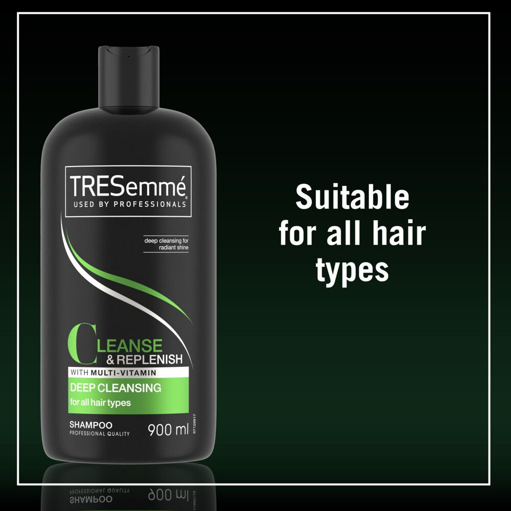 TRESemme Cleanse and Replenish Clarifying Shampoo for All Hair Types 900ml — by Seller — Beauty & Personal Care — new product in South Africa