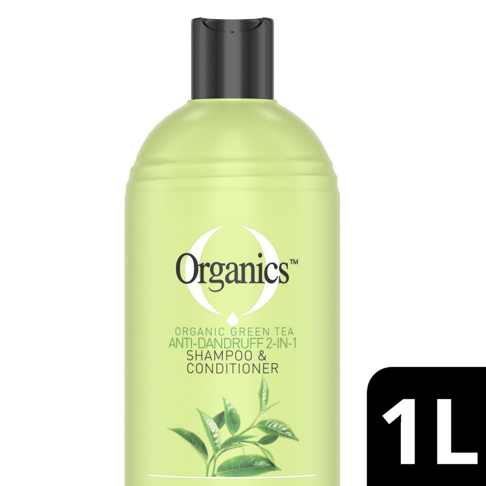 Organics Green Tea Anti Dandruff 2in1 Shampoo and Conditioner 1L — by Seller — Beauty & Personal Care — new product in South Africa