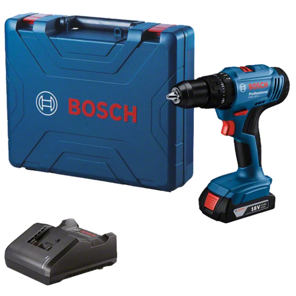 Bosch - Cordless Impact Drill / Driver GSB 183-LI with 1 Battery — by Durban Living & Co — Tools & DIY — new product in South Africa