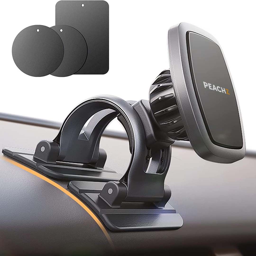 PEACHZ Magnetic Car Phone Mount - Dashboard Smartphone Holder — by Durban Living & Co — Auto & Parts — new product in South Africa