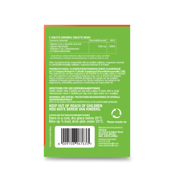 VITATECH Vitamin C Tablets — by Seller — Health & Medical — new product in South Africa