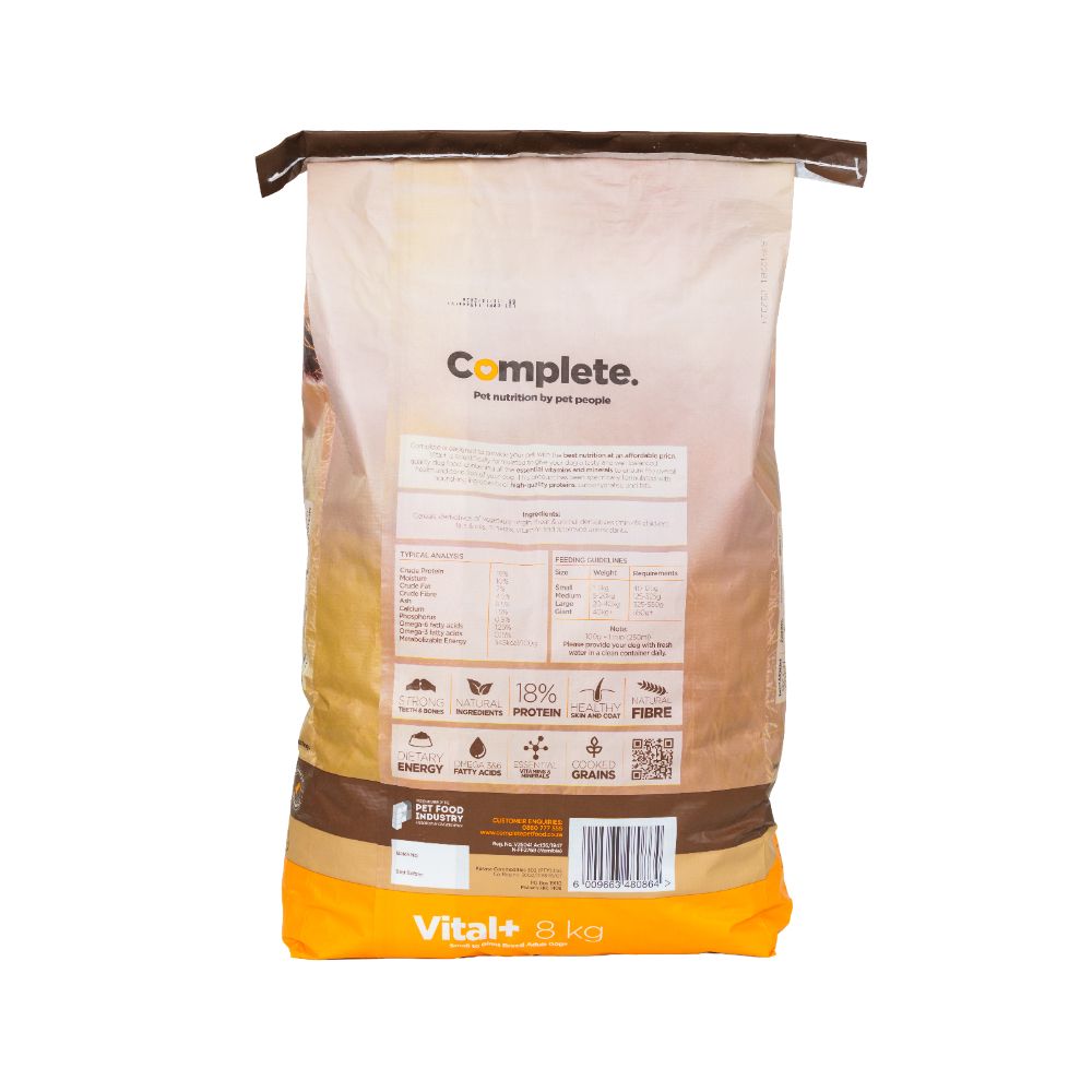 Complete Dog Food Chicken Vital+ 8Kg — by Seller — Pet Supplies — new product in South Africa