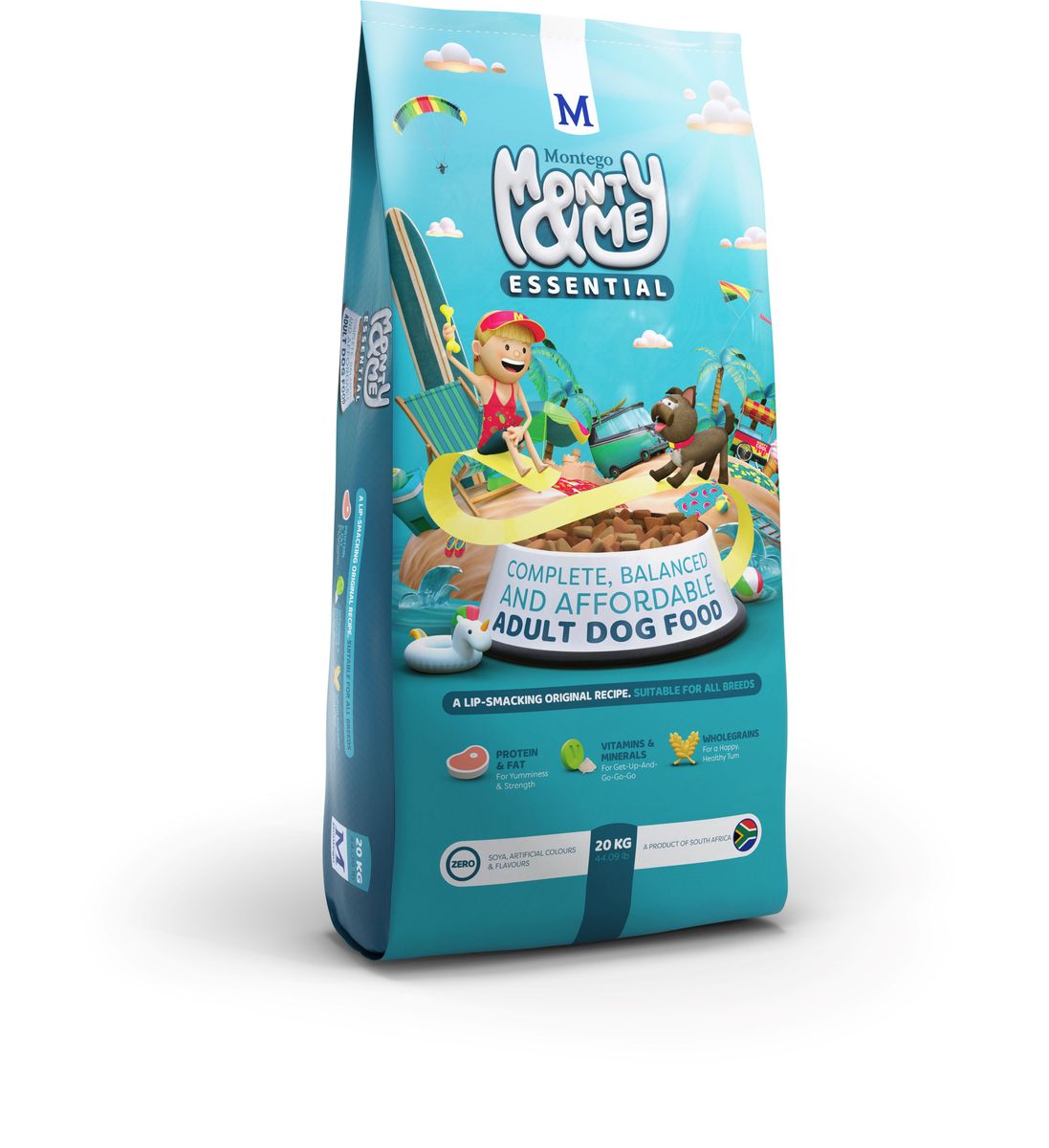 Montego Monty & Me - Essential Adult Dog Food - 20 kg — by Seller — Pet Supplies — new product in South Africa