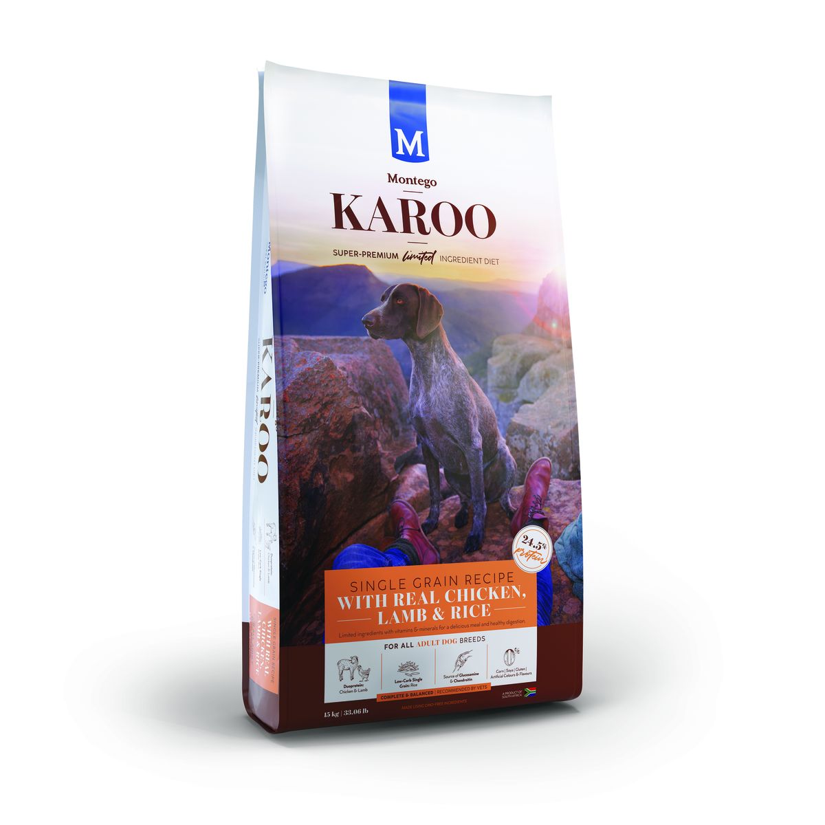 Montego Karoo - Adult Dog Food Chicken & Lamb — by Seller — Pet Supplies — new product in South Africa