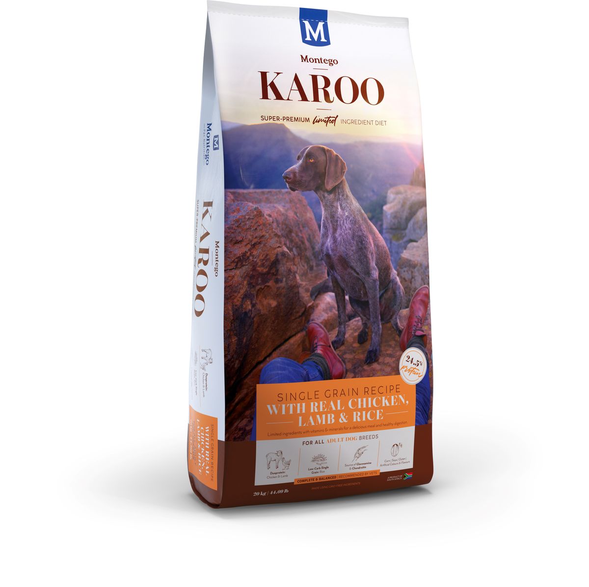 Montego Karoo - Adult Dog Food Chicken & Lamb — by Seller — Pet Supplies — new product in South Africa