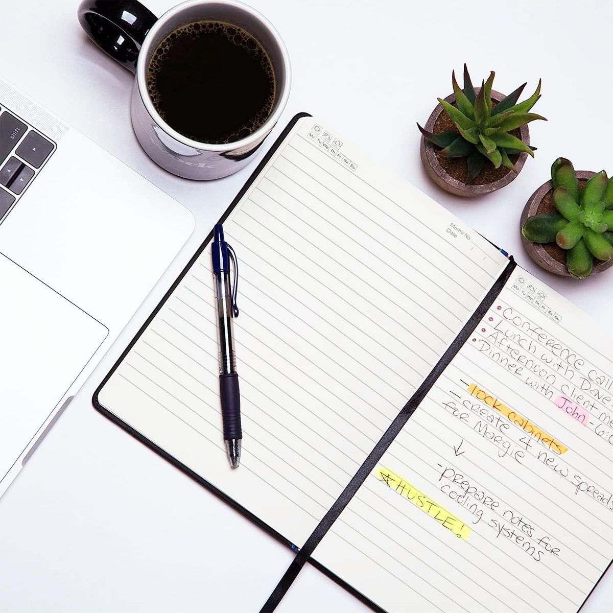 5 Pack PU Leather A5 Lined Journal Ruled Notebook — by Durban Living & Co — Office & Stationery — new product in South Africa