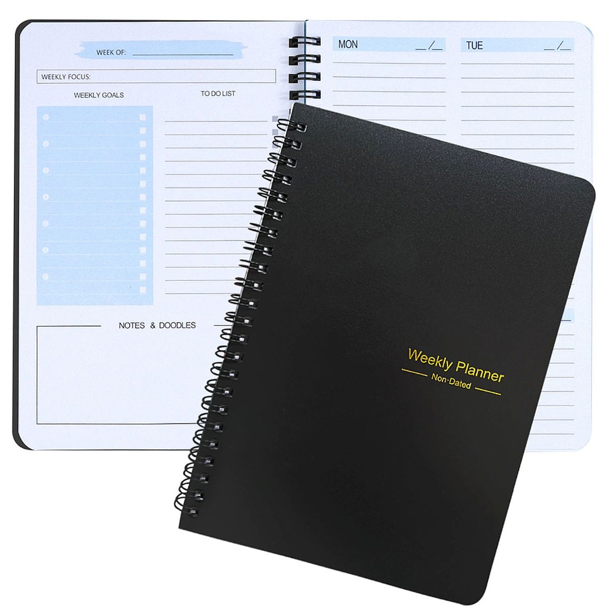 A5 Weekly Planner with Spiral Binding — by Seller — Office & Stationery — new product in South Africa