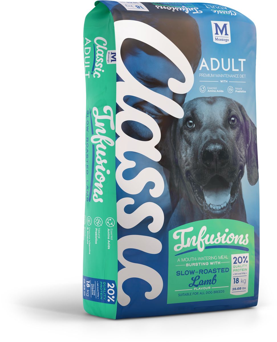 Montego Classic - Infusions Slow Roasted Lamb Adult Dog Food - 18 kg — by Seller — Pet Supplies — new product in South Africa