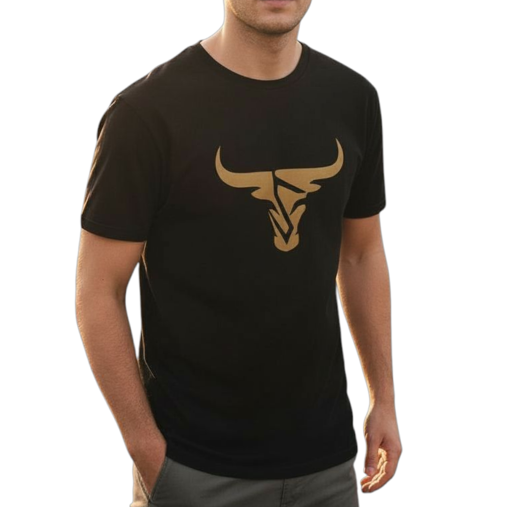 Men's Short Sleeve Shirt - Bull Graphic — by Seller — Fashion & Clothing — new product in South Africa