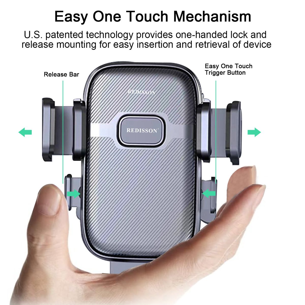 REDISSON Car Phone Mobile Holder For All Car Models Air outlet hook type — by Seller — Auto & Parts — new product in South Africa