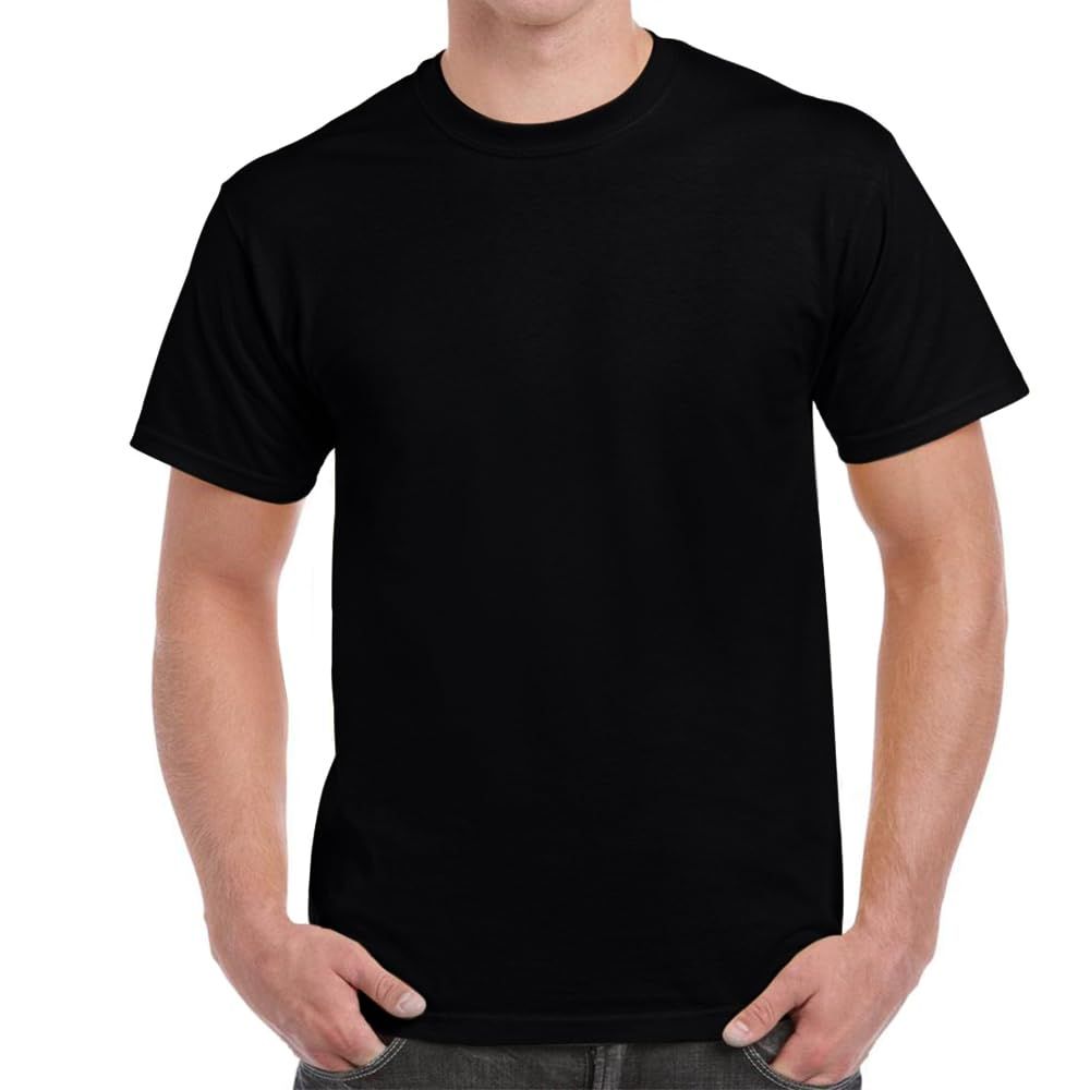 5-Pack Cotton Crew-Neck T-Shirts for Men -Short Sleeve Solid Colors — by Sandton Select — Fashion & Clothing — new product in South Africa