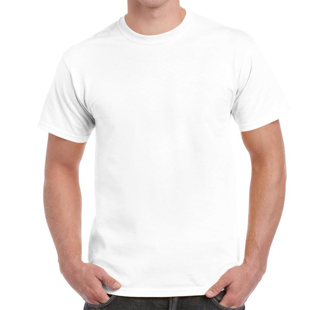 5-Pack Cotton Crew-Neck T-Shirts for Men -Short Sleeve Solid Colors — by Sandton Select — Fashion & Clothing — new product in South Africa