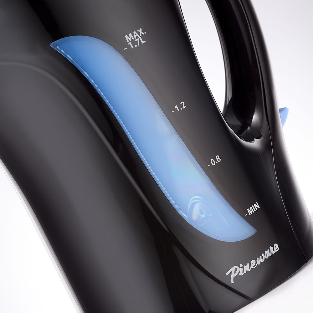 Pineware Automatic Corded Kettle - Black — by Sandton Select — Home & Kitchen — new product in South Africa