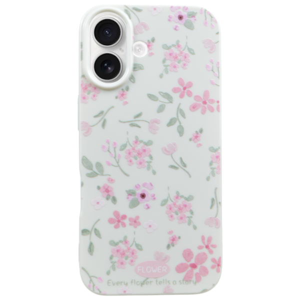 Floral Elegance Phone Case Compatible With iPhone 16 - Pink — by Seller — Phones & Accessories — new product in South Africa