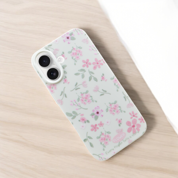 Floral Elegance Phone Case Compatible With iPhone 16 - Pink — by Seller — Phones & Accessories — new product in South Africa