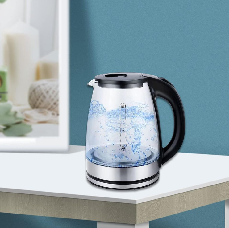 Premium Glass Electric Kettle (1.8l) — by Seller — Home & Kitchen — new product in South Africa