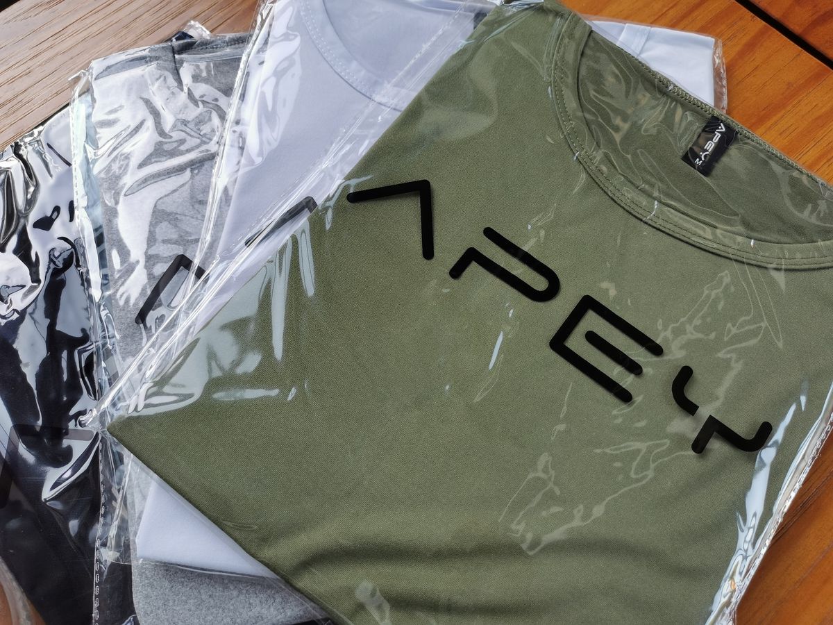 T Shirts For Men APEY Crew-Neck Slim Fit - White, Black, Grey, Army Green — by Seller — Fashion & Clothing — new product in South Africa