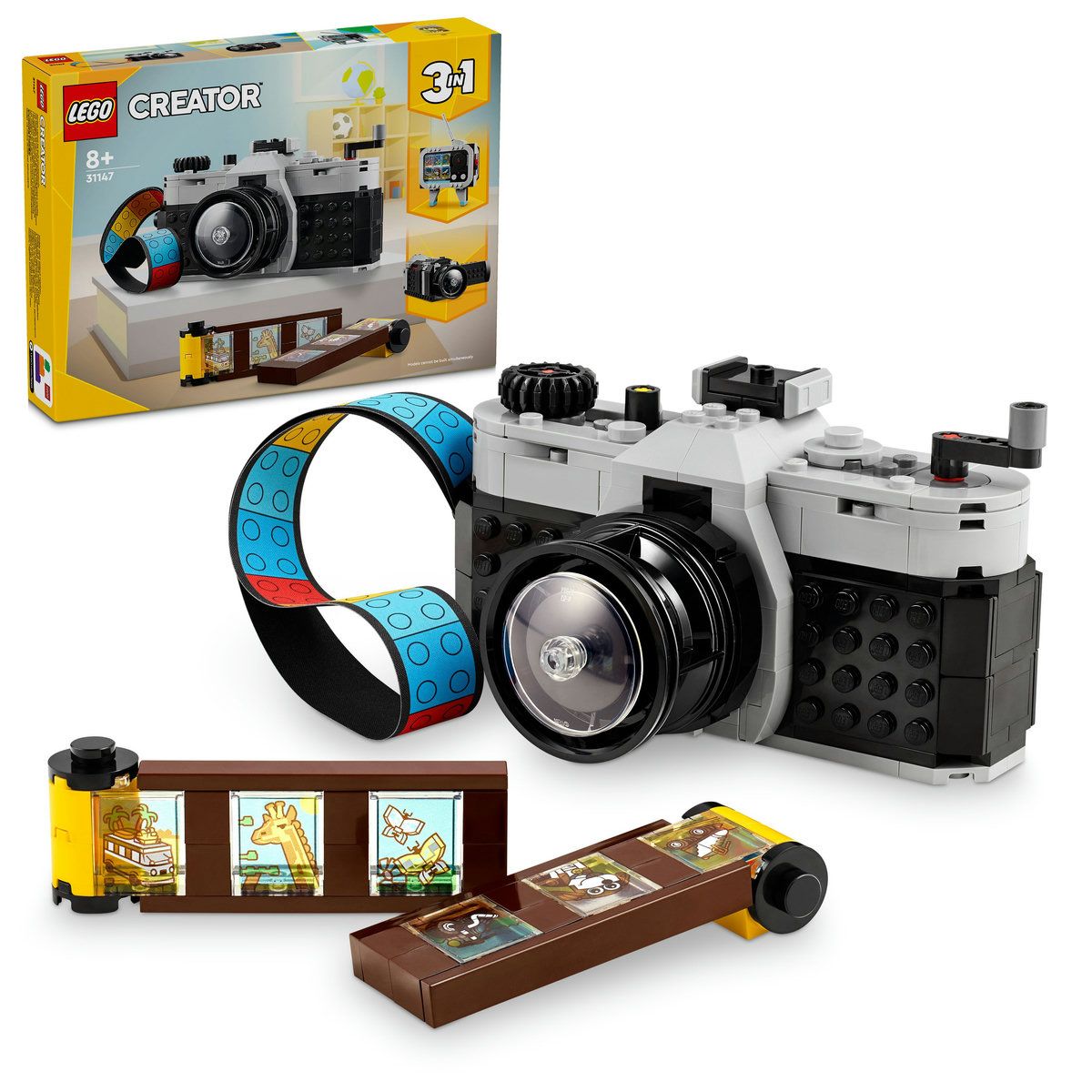 LEGO® Creator 3in1 Retro Camera 31147 Building Toy Set - 261 Pieces — by Seller — Toys & Games — new product in South Africa