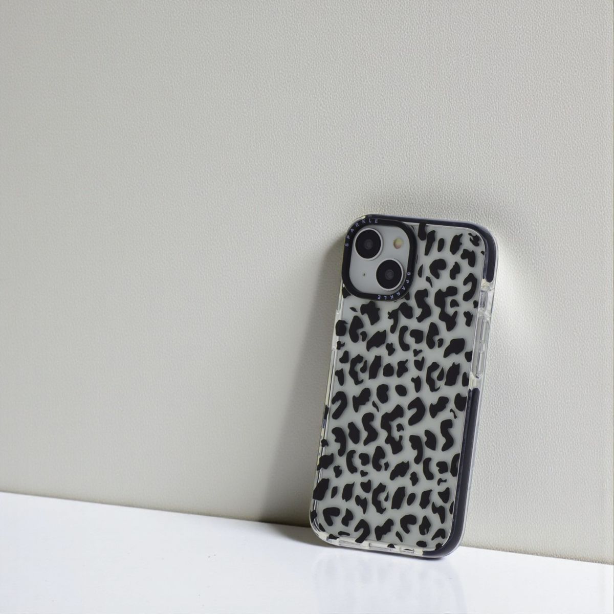 Monochrome Leopard Print Design Phone Case - Compatible With iPhone — by Seller — Phones & Accessories — new product in South Africa