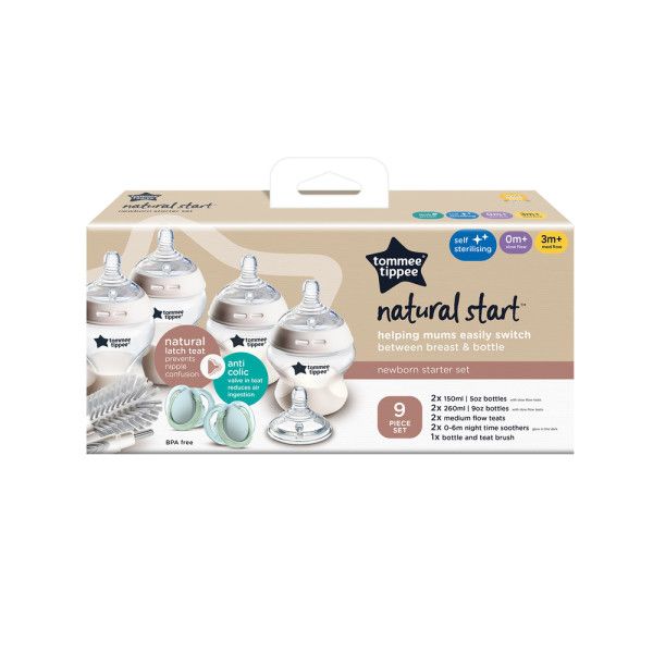 Tommee Tippee - Natural Start Newborn Starter Set - Self Sterilising — by Seller — Baby & Kids — new product in South Africa