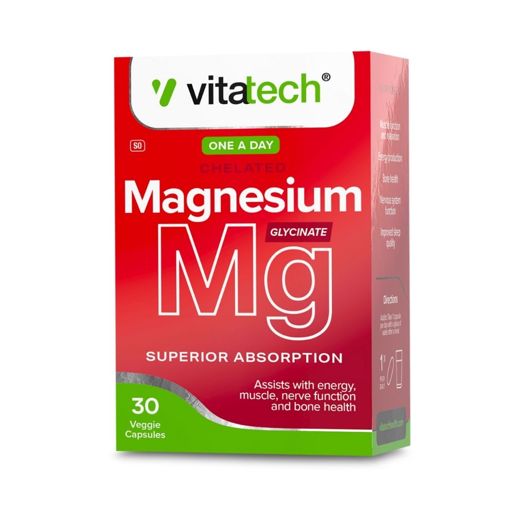 VITATECH Magnesium Glycinate 30 Veggie Capsules — by Seller — Health & Medical — new product in South Africa