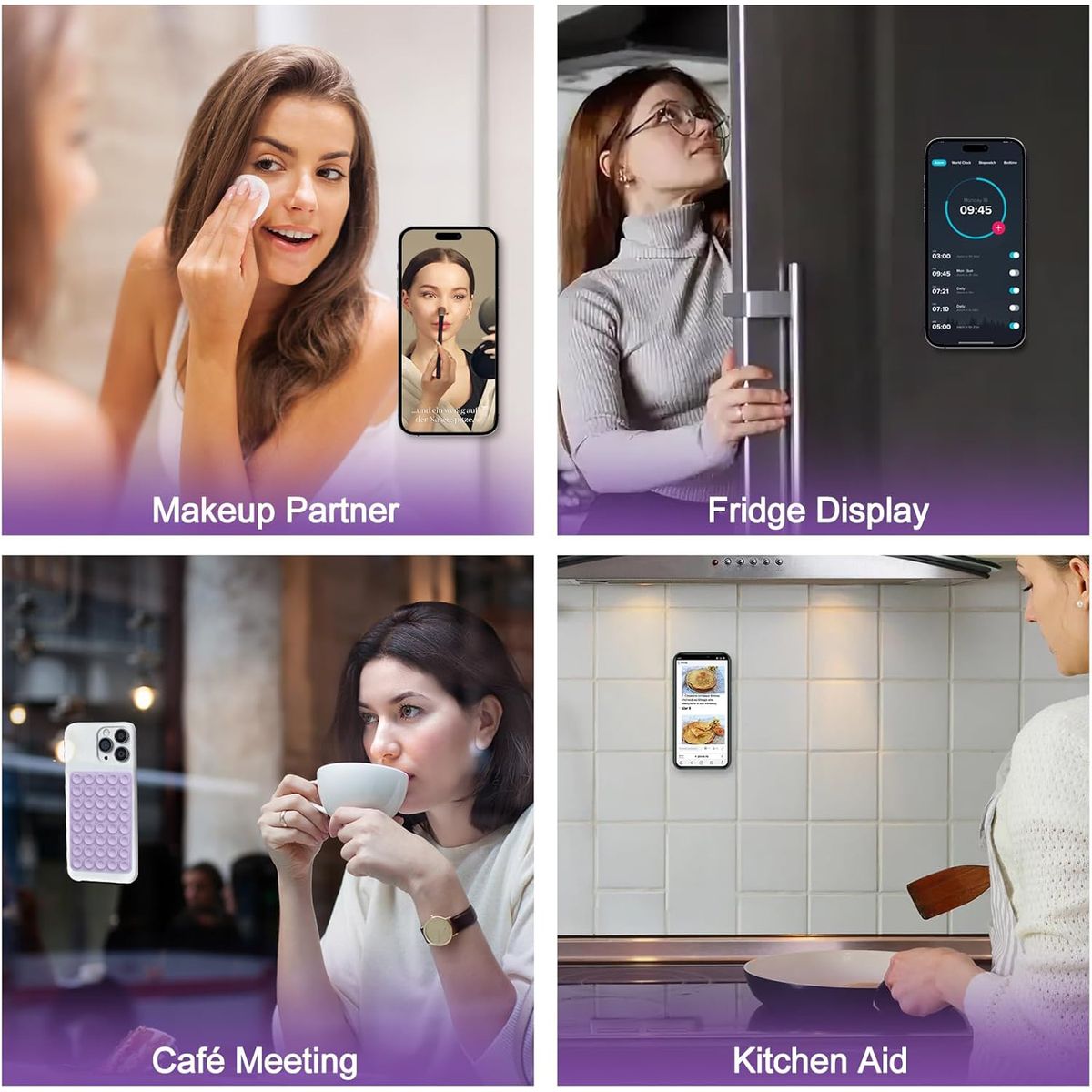 Silicone Suction Phone Case Adhesive Mount, Hands-Free Sticky Phone Grip — by Seller — Phones & Accessories — new product in South Africa
