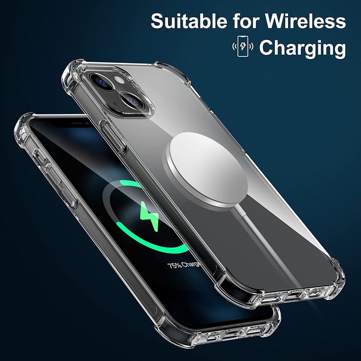 Clear Case Shockproof Phone Cover Bumper Pouch Compatible For iPhone 13 — by Seller — Phones & Accessories — new product in South Africa