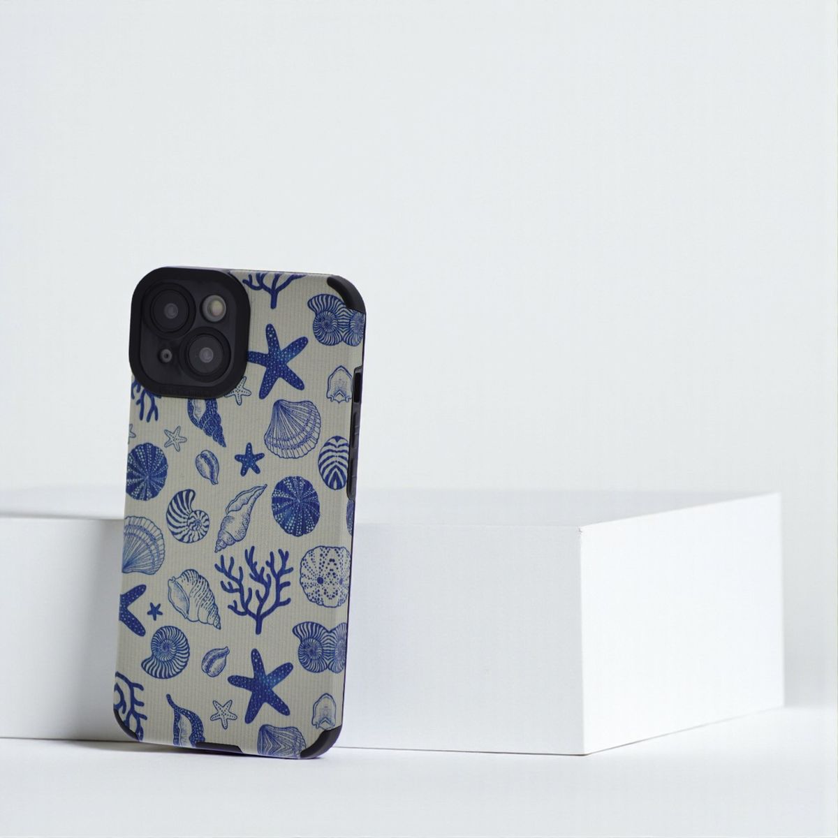 Nautical Seashell & Starfish Design Phone Case - Comaptible With iPhone — by Seller — Phones & Accessories — new product in South Africa