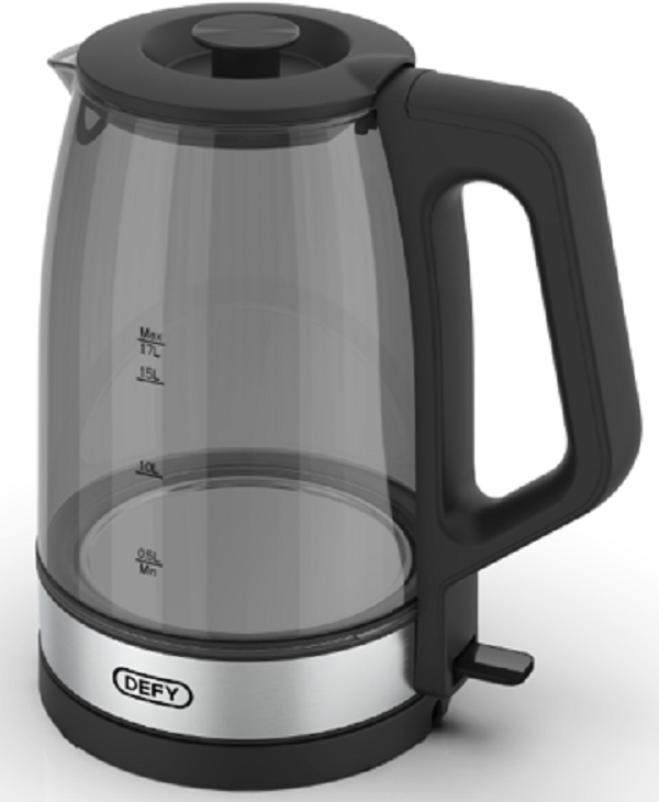 Defy WK5300G Tinted 1.7L Glass Kettle — by Seller — Home & Kitchen — new product in South Africa