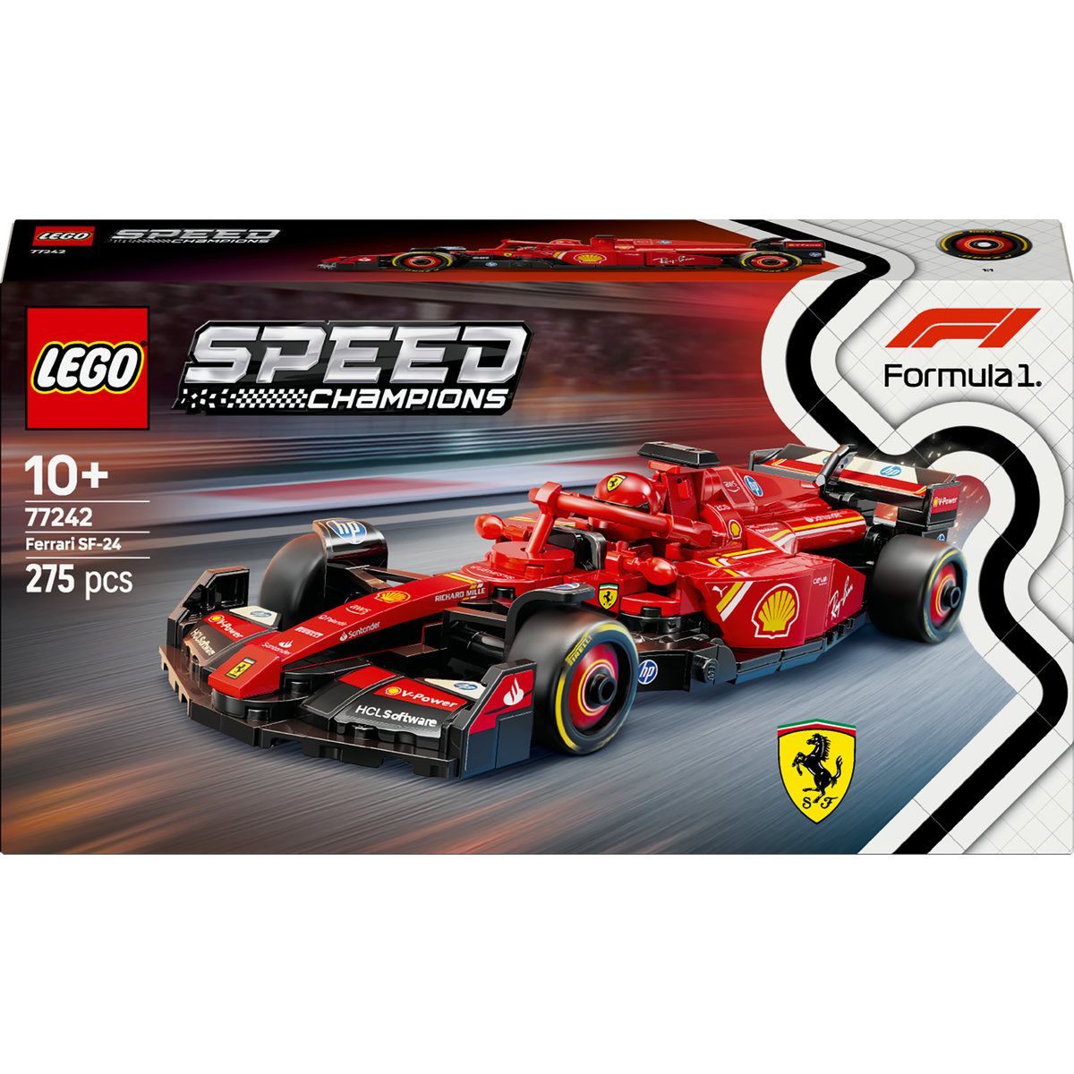 LEGO® Speed Champions Ferrari SF-24 F1® Race Car Driver Set 77242 — by Seller — Toys & Games — new product in South Africa
